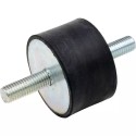 PLOT CYLINDRIQUE ANTI-VIBRATOIRE MALE MALE 13/15 M4