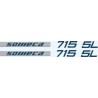 JEU AUTOCOLLANTS  SOMECA 715 5L