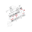 KIT JOINTS VERIN DE DIRECTION APL 325 735 pour tracteurs JOHN DEERE 4 Rm