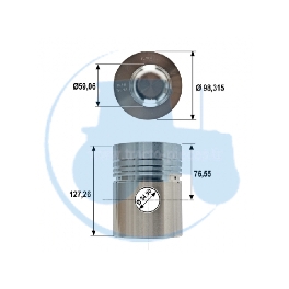 PISTON pour tracteurs MASSEY-FERGUSON 